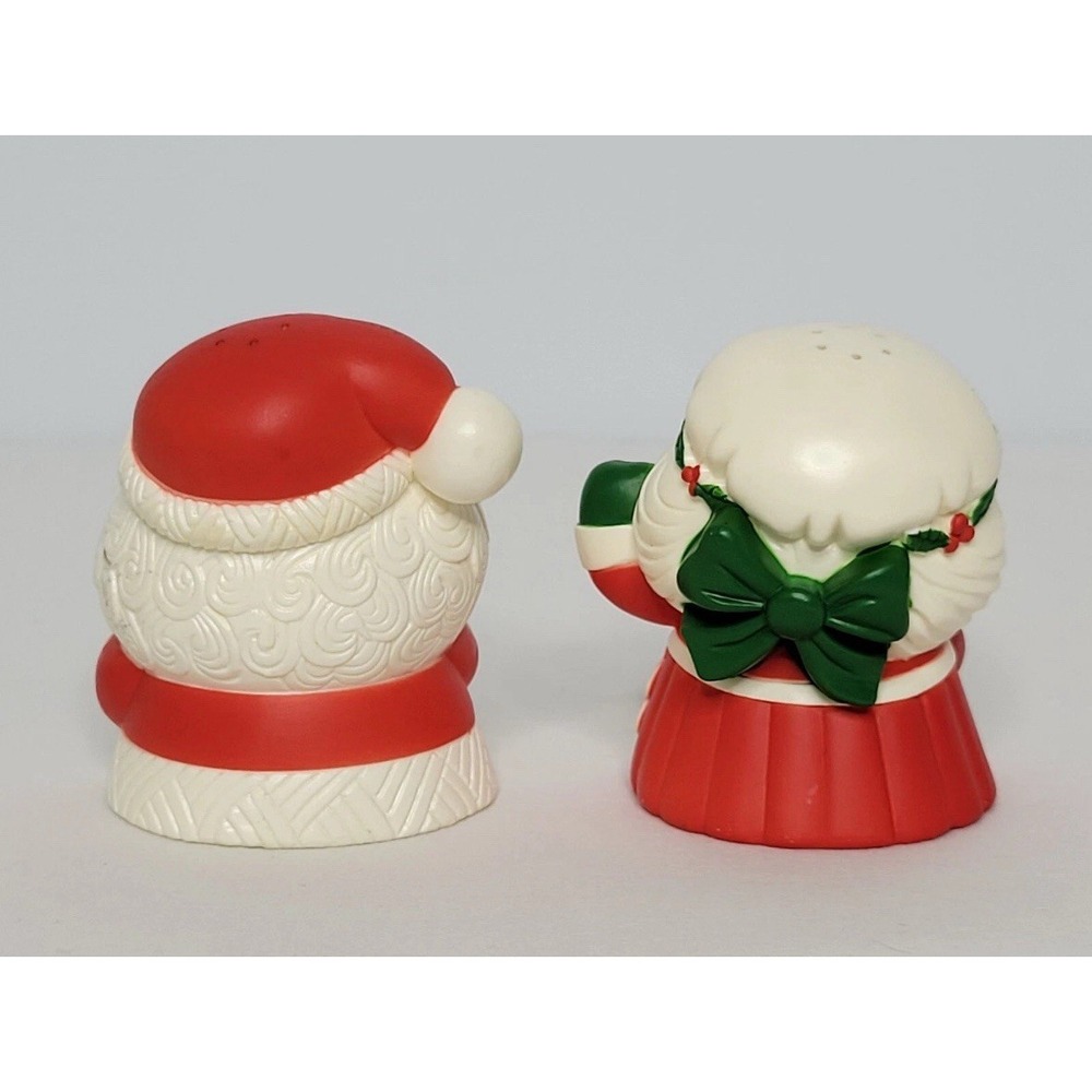 Hallmark Mr. & Mrs. Santa Claus Salt and Pepper Shakers Christmas Decor - Picture 2 of 3